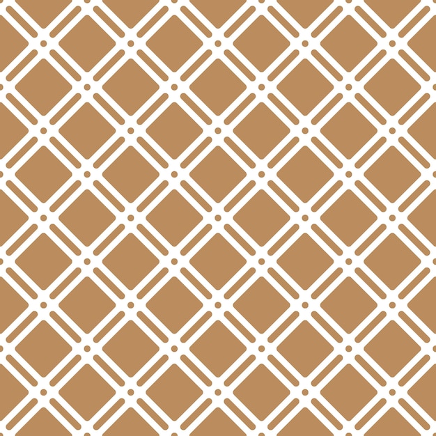 Fondo de diseño de patrones sin costuras geométricos abstractos marrones