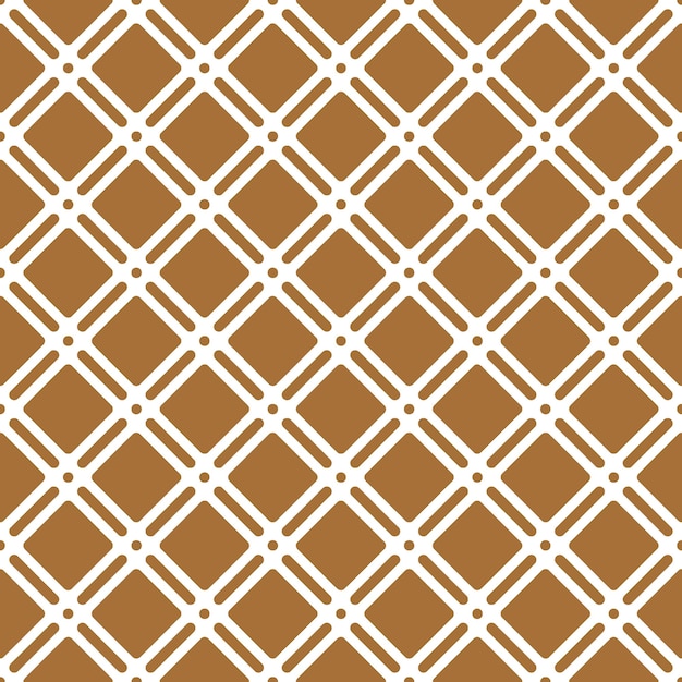 Fondo de diseño de patrones sin costuras geométricos abstractos marrones
