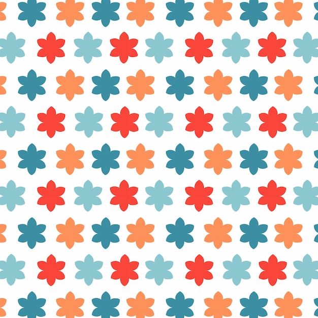 Fondo de diseño de patrones florales sin costuras