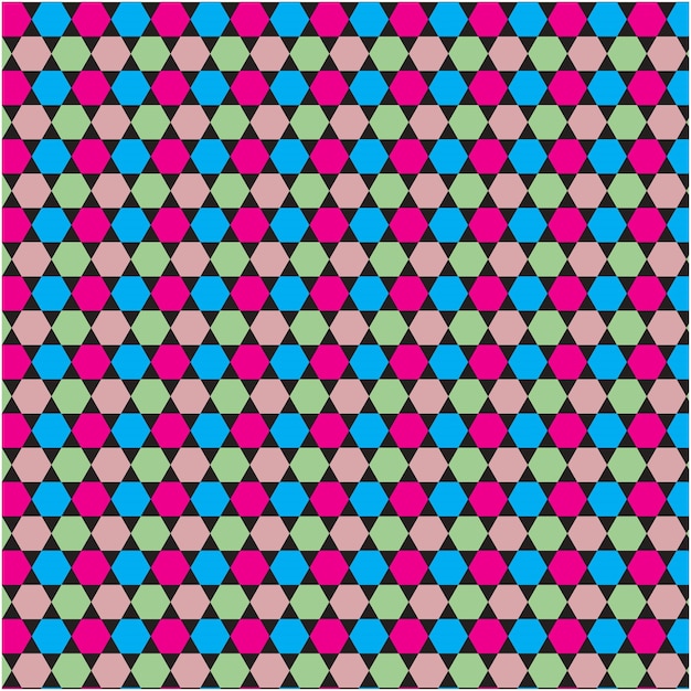 Fondo de diseño de patrones geométricos