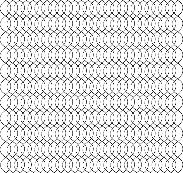 Fondo de diseño de patrones intrincados en blanco y negro