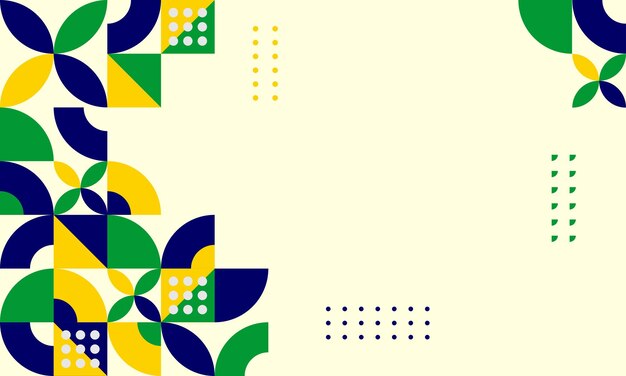 fondo de diseño plano de mosaico abstracto