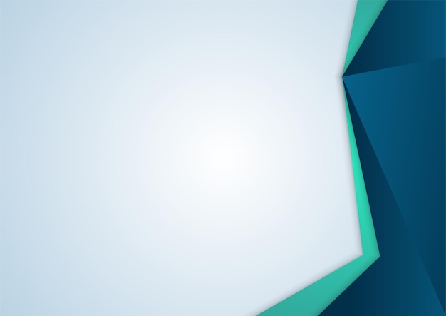 Fondo de diseño de presentación abstracta azul moderno