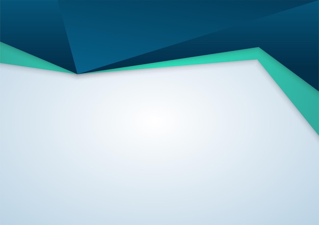 Fondo de diseño de presentación abstracta azul moderno