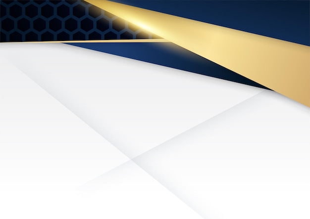Fondo de diseño de presentación abstracta azul moderno