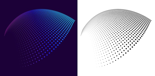 Fondo de diseño para Tech Big Data Flujo de datos Seguridad cibernética Ciencia o Finanzas para banner diseño web folleto de fondo visualización Líneas de onda circulares espirales Marca premium