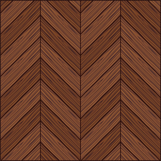 Vector fondo de diseño de vector marrón oscuro de patrón de piso de tablones de madera