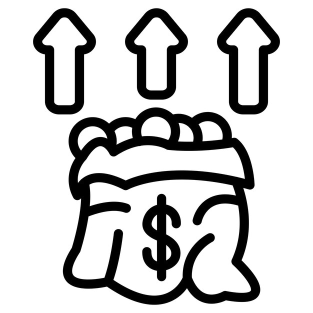 Fondo de diseño vectorial que eleva el estilo del icono
