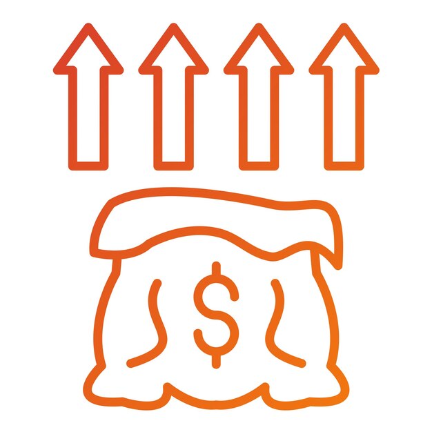 Fondo de diseño vectorial que eleva el estilo del icono