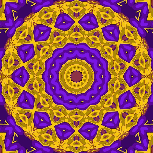 Fondo de doodle floral estilizado de arte abstracto dibujado a mano