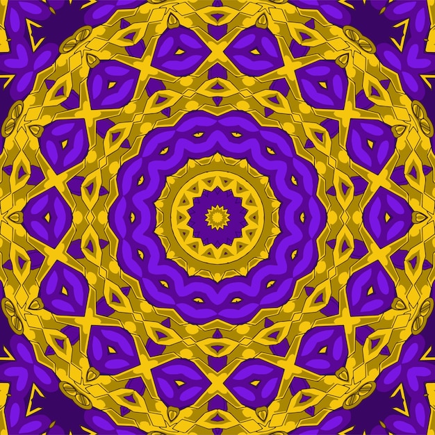 Fondo de doodle floral estilizado de arte abstracto dibujado a mano