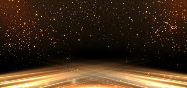 Fondo dorado brillo