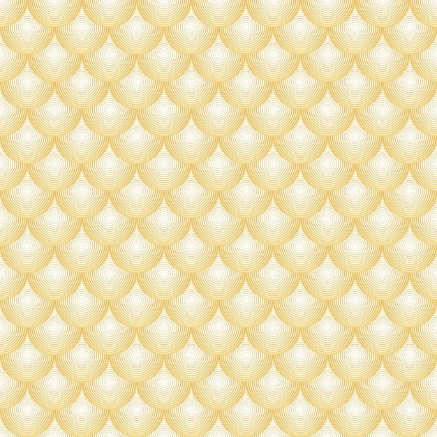 Fondo dorado patrón de lujo geométrico sin costuras hecho de líneas como elementos principales
