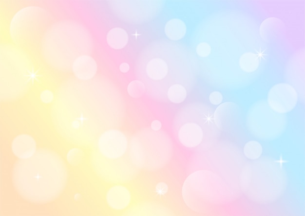 Fondo de efecto bokeh pastel.