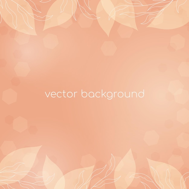 Vector fondo efecto bokeh