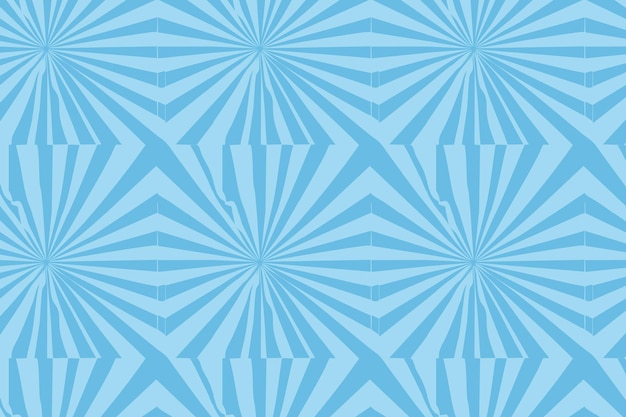 Fondo de efecto de explosión solar cómico azul Fondo vectorial de estilo cómico