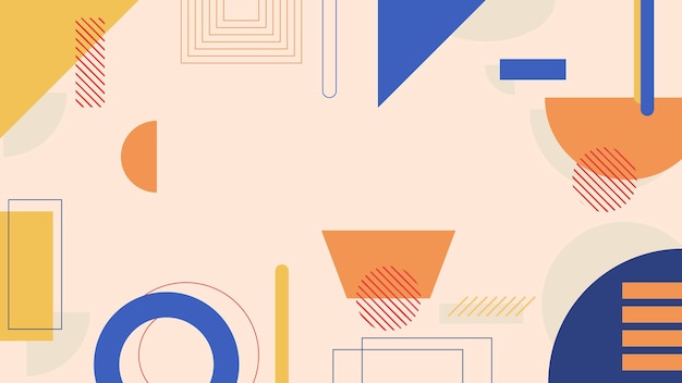 Fondo de efecto geométrico amarillo suave dinámico abstracto Ilustración gráfica vectorial