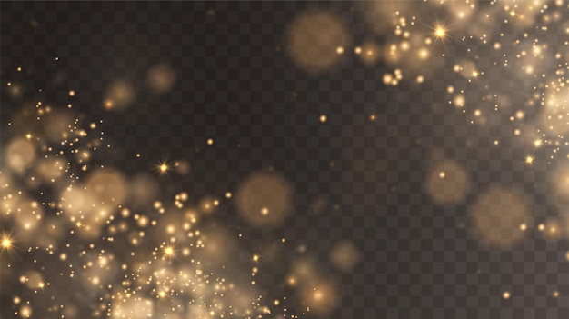 Fondo de efecto de luces de luz bokeh Fondo de Navidad de polvo brillante Bokeh brillante de Navidad
