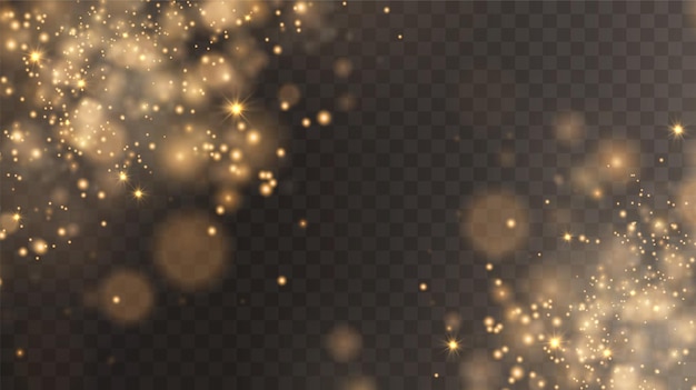 Fondo de efecto de luces de luz bokeh Fondo de Navidad de polvo brillante Bokeh brillante de Navidad