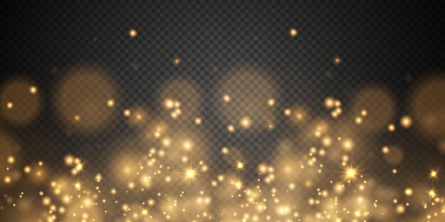 Fondo de efecto de luces de luz bokeh Fondo de Navidad de polvo brillante Bokeh brillante de Navidad