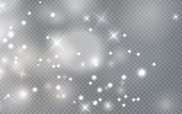 Fondo de efecto de luces de luz bokeh Fondo de Navidad de polvo brillante Luz brillante de Navidad
