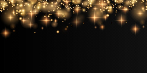 Fondo de efecto de luces de luz bokeh Fondo de Navidad de polvo brillante Navidad que brilla intensamente
