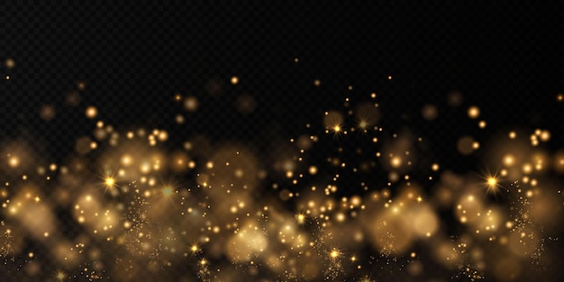Fondo de efecto de luces de luz bokeh
