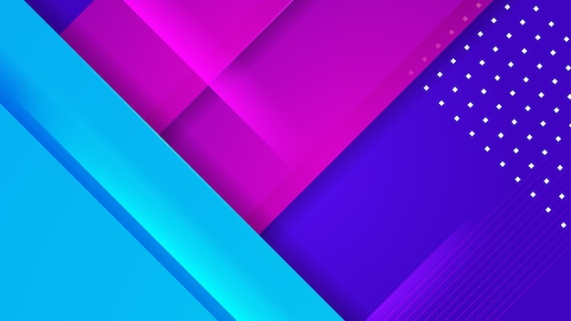 Fondo de efecto de luz de movimiento dinámico azul rosa colorido Patrón de movimiento de velocidad tecnológica para diseño de pancartas o carteles Movimiento abstracto moderno de alta velocidad Ilustración vectorial