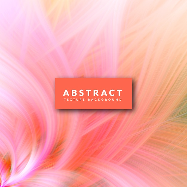 Fondo de efecto de pluma abstracto con tonos de rosa