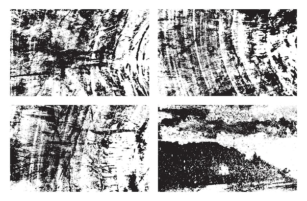Fondo de efecto de textura grunge en blanco y negro con superposición angustiada concepto de textura áspera