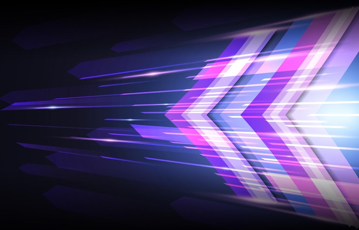 Vector fondo con efecto de velocidad