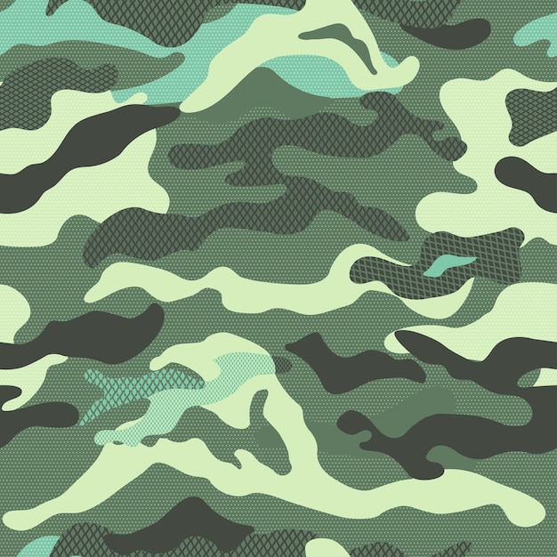 Fondo del ejército y patrón de camuflaje militar.