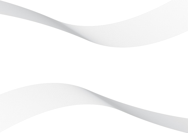 Fondo elegante abstracto con líneas fluidas diseño vectorial de onda