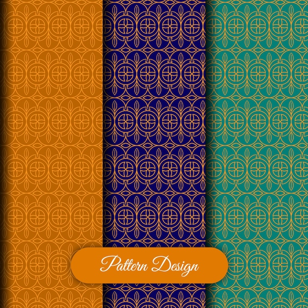 Fondo elegante con un diseño de patrón ornamental