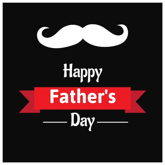 Fondo elegante feliz del día de padres ilustración vectorial
