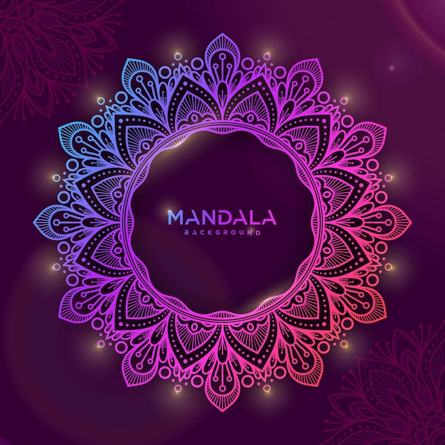 Vector fondo elegante mandala