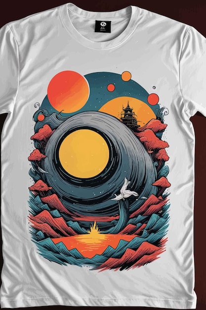 fondo de elemento de icono de ilustración vectorialdiseño de cartel vintage de camisetailustración vectorial ico