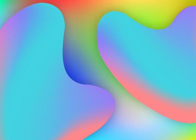 Fondo de elementos líquidos con formas dinámicas y fluido.