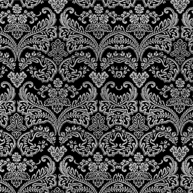 Fondo de encaje, flores ornamentales. Diseño de textura vectorial, lencería y joyería. Su invitación ca