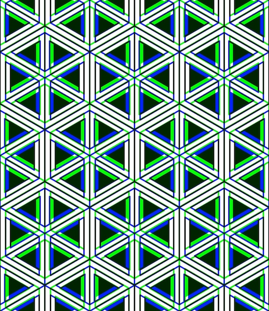 Fondo EPS10 abstracto contemporáneo sin fin, patrón repetido tridimensional. Ornamento transparente entrelazado gráfico decorativo.