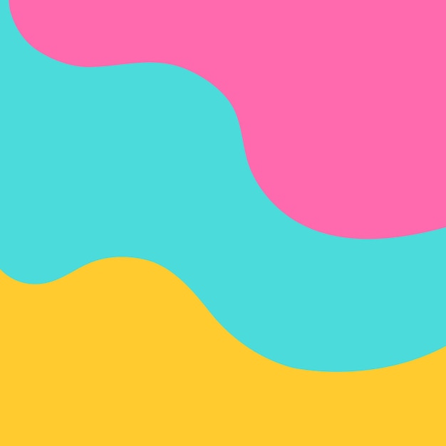 El fondo es un arco iris de colores vectorial.