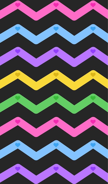 El fondo es un arco iris de colores vectorial.