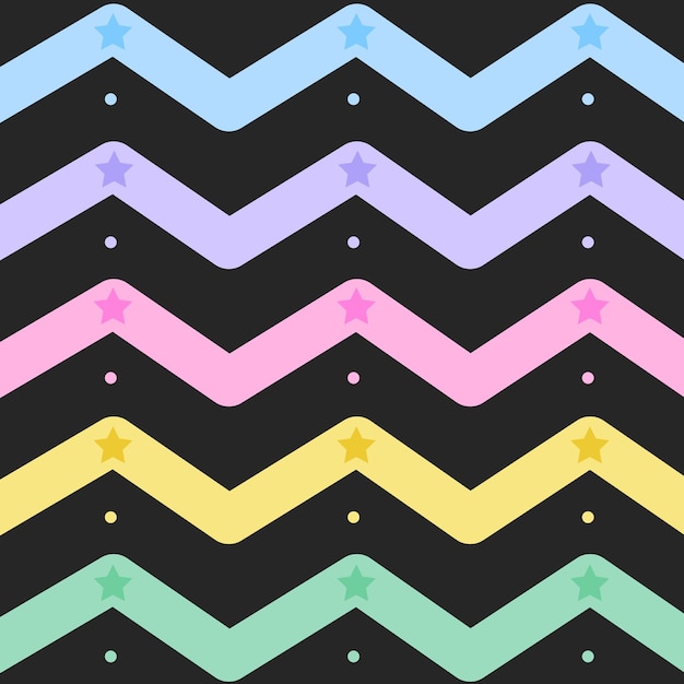 El fondo es un arco iris de colores vectorial.