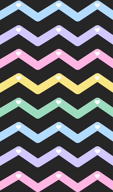 El fondo es un arco iris de colores vectorial.