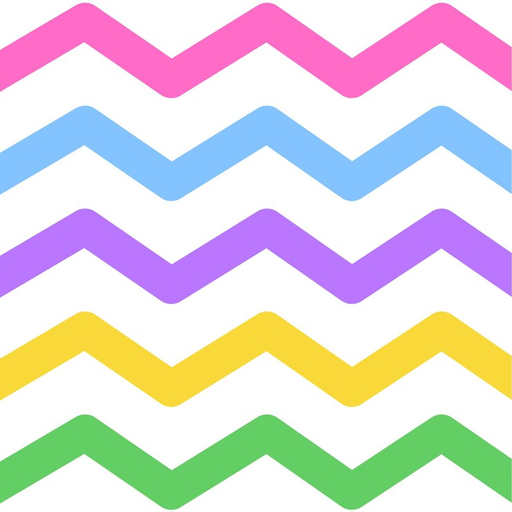 Vector el fondo es bonito, el chevrón es colorido, el arco iris es vectorial.