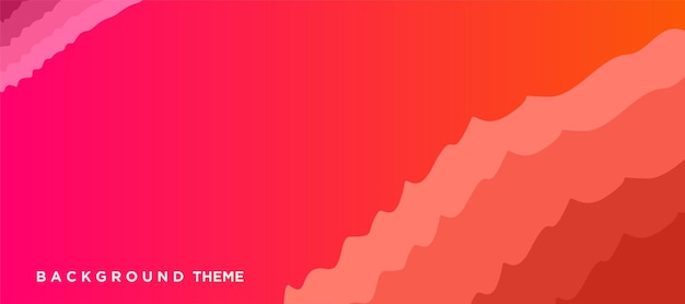 El fondo es un patrón colorido, una línea de diseño abstracto.