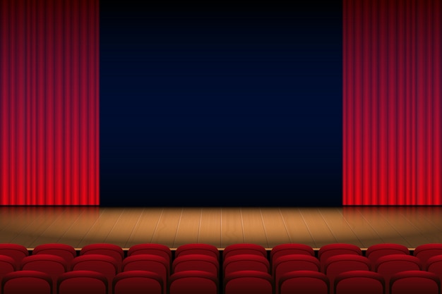 Fondo de escenario de teatro