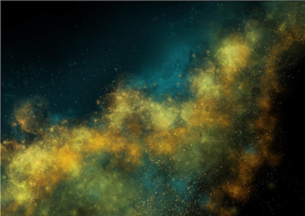 Fondo de espacio colorido con estrellas fondo de textura de universo abstracto