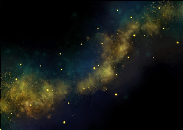 Fondo de espacio colorido con estrellas Fondo de textura de universo abstracto