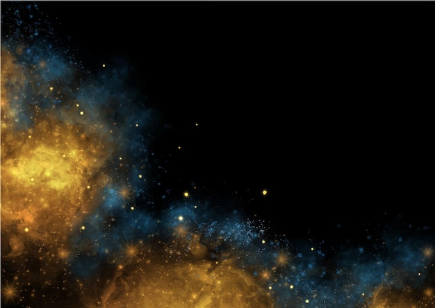 Fondo de espacio colorido con estrellas Fondo de textura de universo abstracto